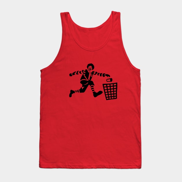 Trash Clown Tank Top by WayBack